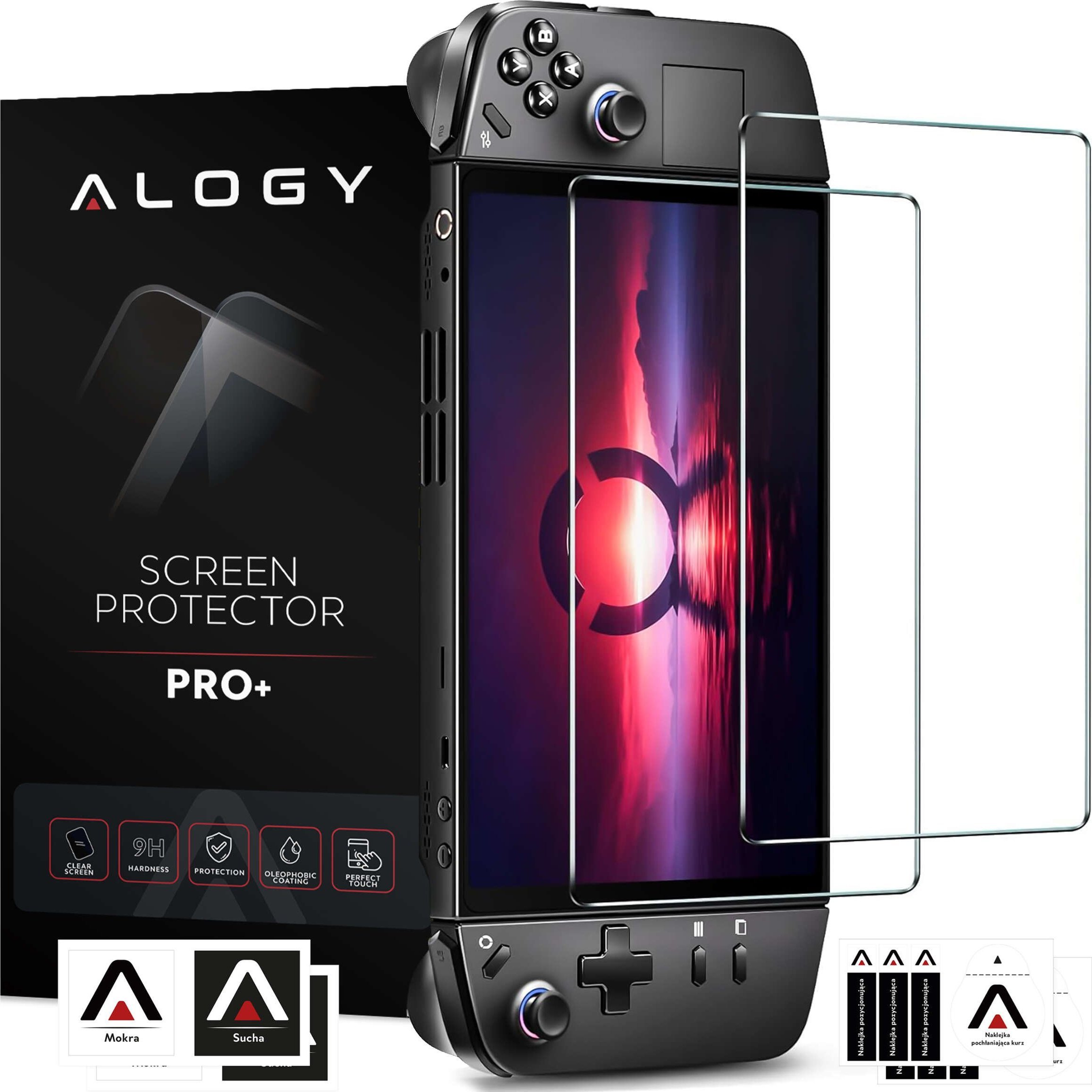 Alogy Szkło hartowane 9H do Lenovo Legion Go na ekran konsoli Alogy Screen Protector PRO+
