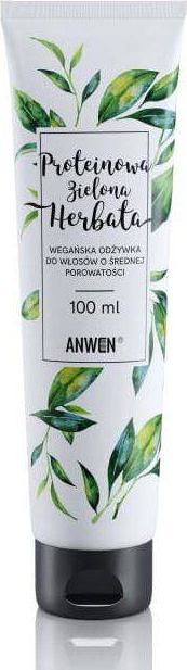 Anwen Anwen - Mała odżywka proteinowa zielona herbata. Do włosów średnioporowatych - 100 ml uniwersalny