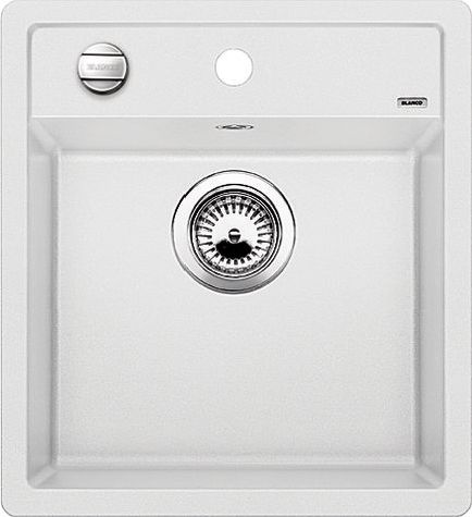 Zlewozmywak Blanco Dalago 45 Silgranit biały z korkiem automatycznym (517160)