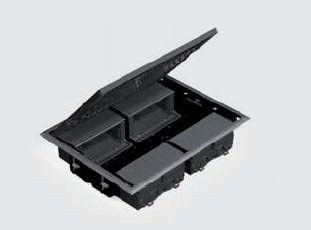 Kontakt-Simon Puszka KF podłogowa kątowa 8xK45 + 4xK45/2 szara KF400/1 - KF400/1