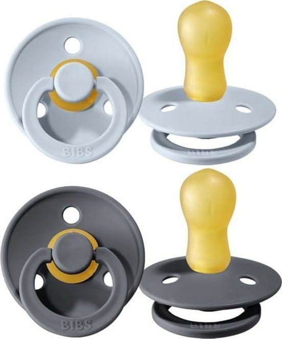 Bibs Smoczek Uspokajający 2 pack Iron Baby Blue L 18m+ Bibs