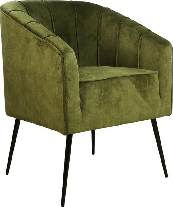 HSM HSM Collection Krzesło stołowe Chester, oliwkowozielone