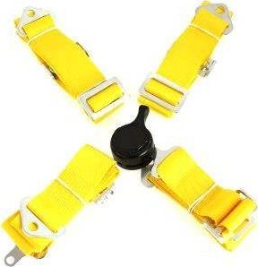 MTuning_F Pasy sportowe 4p 2" Yellow - Quick