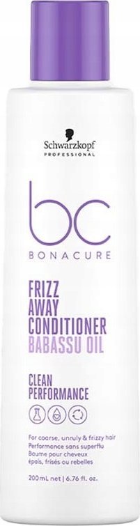 Schwarzkopf Plaukų kondicionierius Schwarzkopf Bonacure Frizz Away, 200 ml