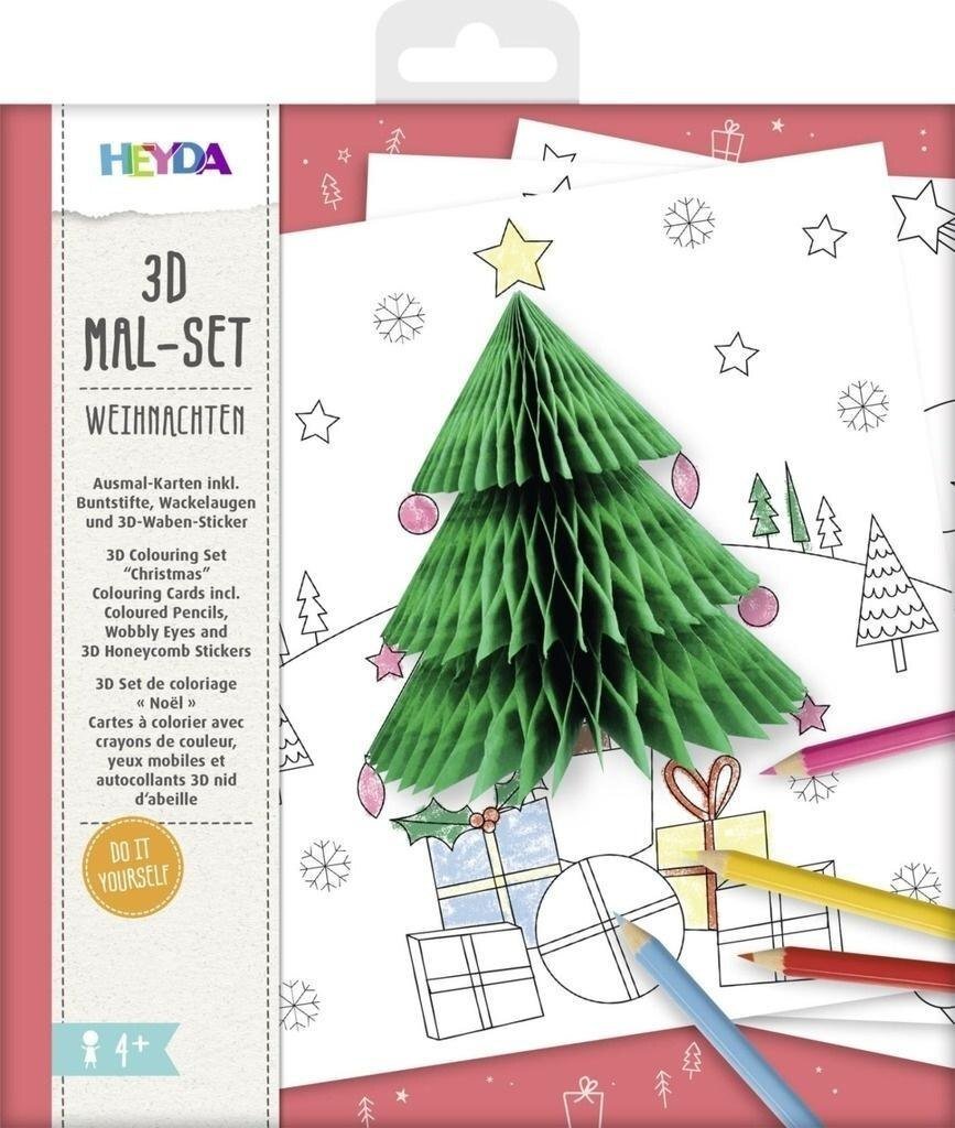 Malowanka 3D - Boże Narodzenie