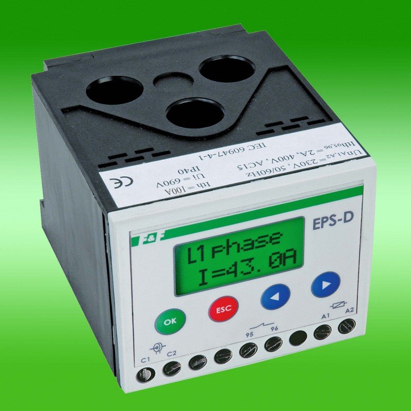 F&F Mikroprocesorowy przekaźnik silnikowy 20-100A EPS-D 100A