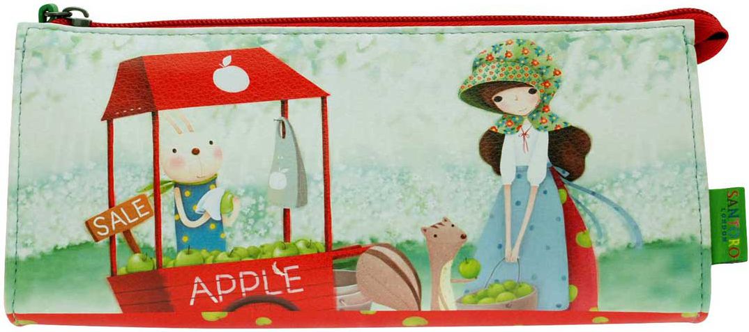 Piórnik Santoro Duża kosmetyczka - An Apple A Day