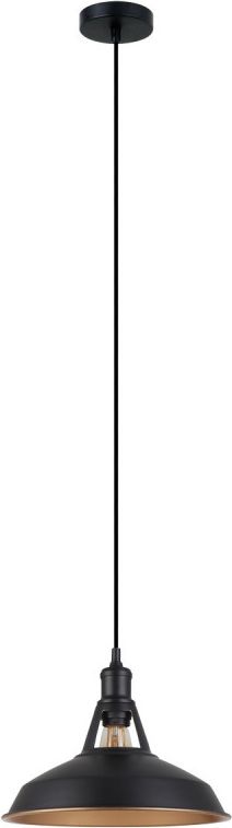 Lampa wisząca Italux Freya 1x40W (MDM-2315/1 M BK+GD)