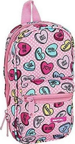 Piórnik Safta Piórnik w kształcie Plecaka Safta Różowy