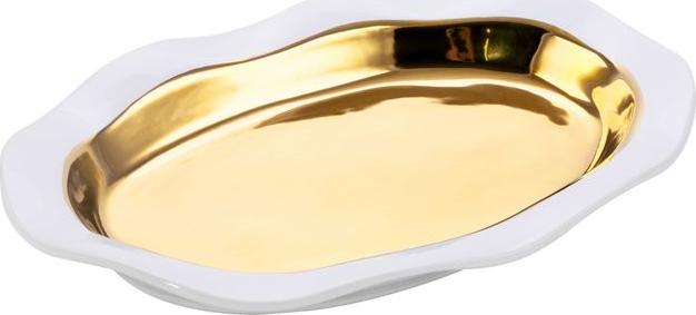 Shumee PATERA DEKORACYJNA MAJA2 (02) 35X26X4 CM BIAŁY