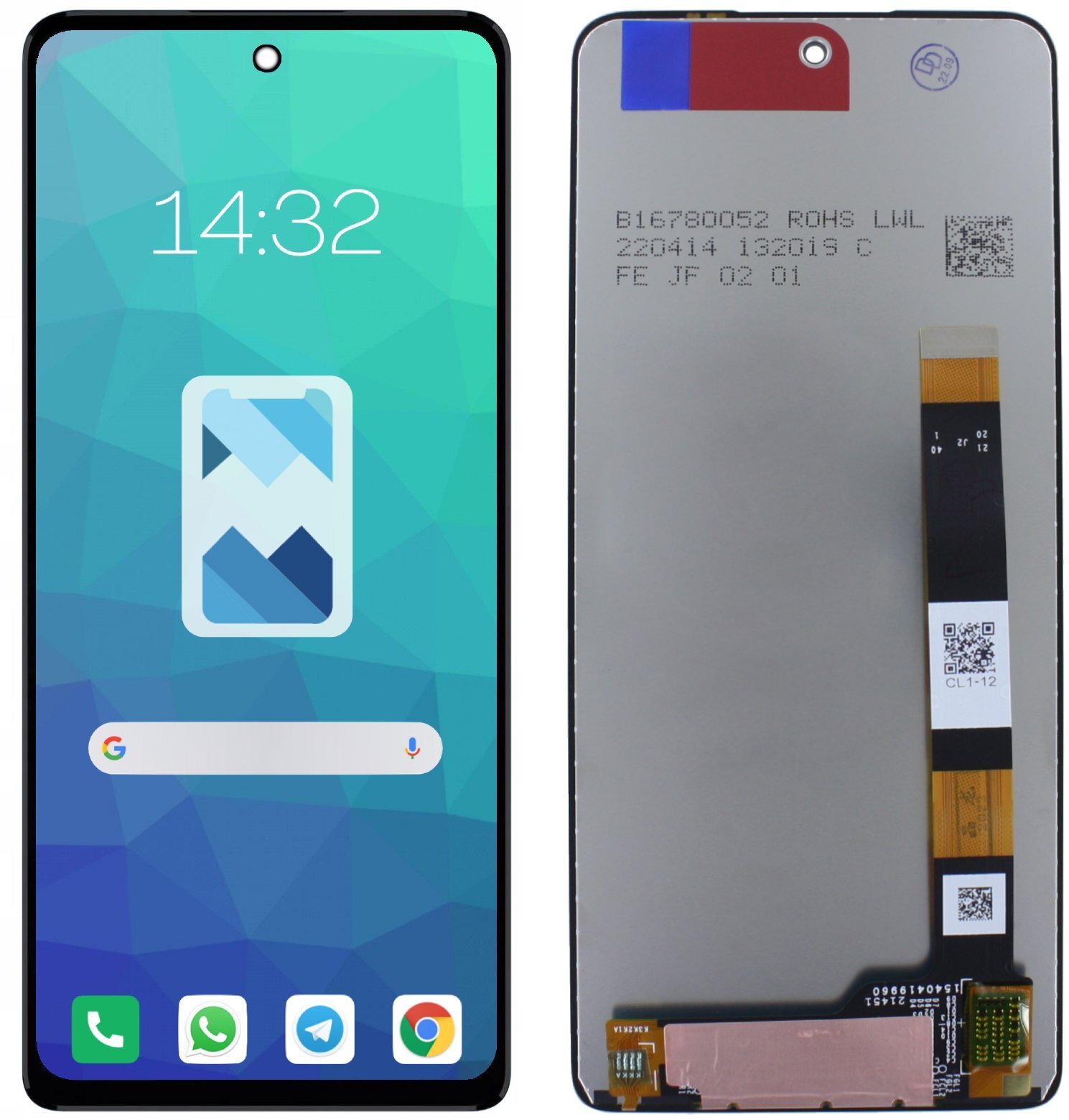 Wyświetlacz LCD Ekran do Motorola MOTO G200 5G