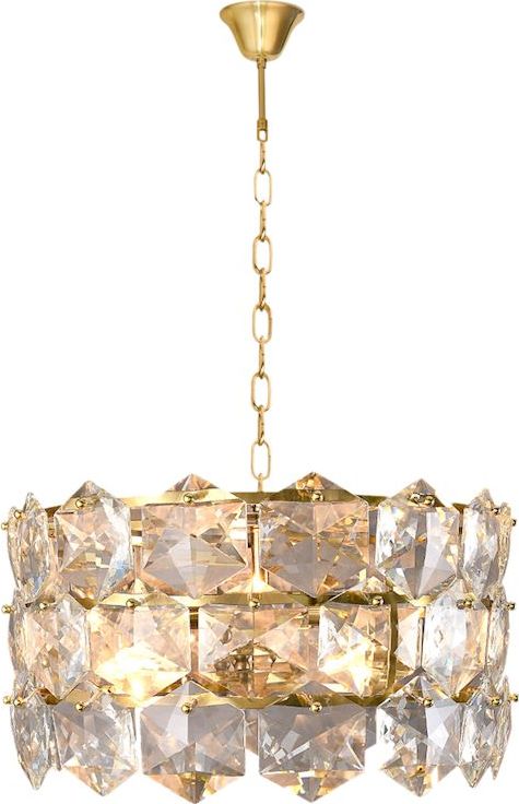 Lampa wisząca Milagro Austin glamour złoty (ML5990)