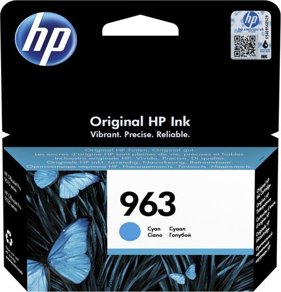 Tusz HP HP oryginalny ink / tusz 3JA23AE, HP 963, cyan, 700s, 10.77ml, HP Officejet Pro 9010, 9012, 9014, 9015, 9016, 9019/P Zakupy bez rejestracji. P