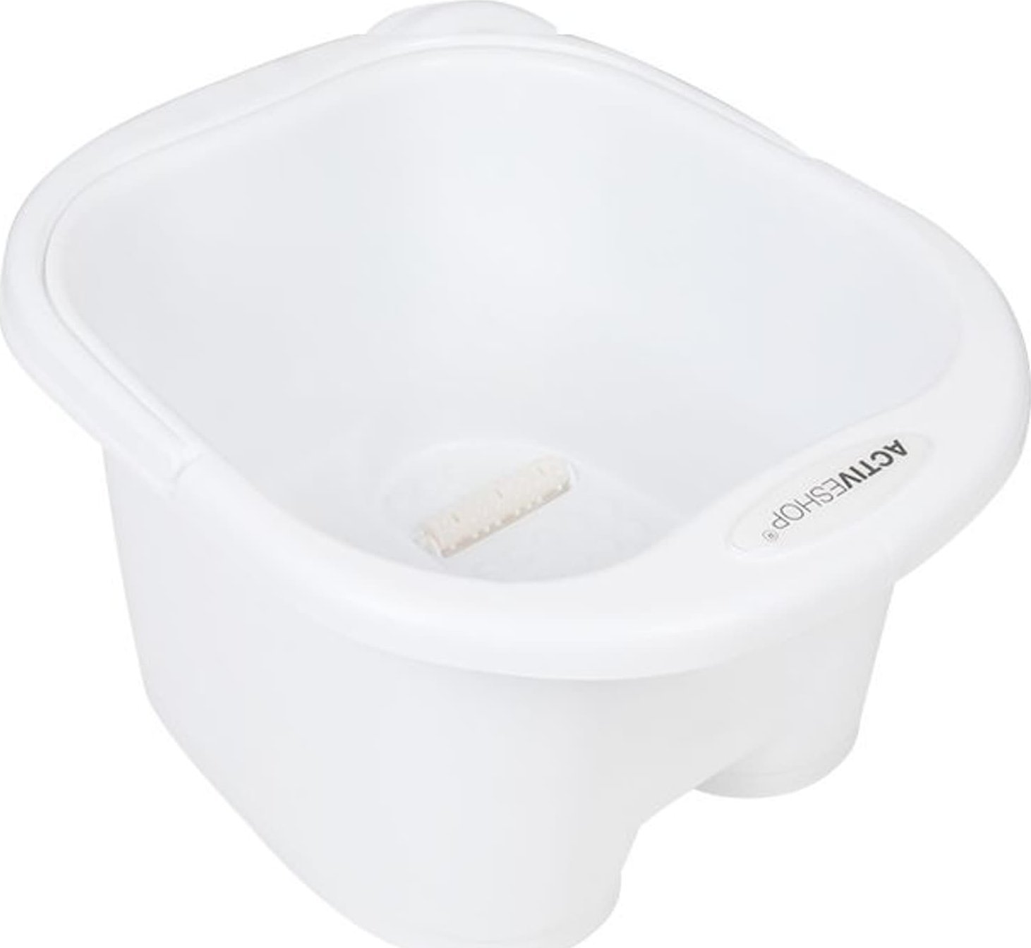 Activeshop Miska do pedicure z rollerami biała Activeshop