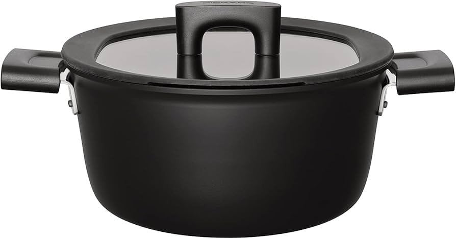 Fiskars Hard Face z pokrywką o pojemności 3,5 L 22cm