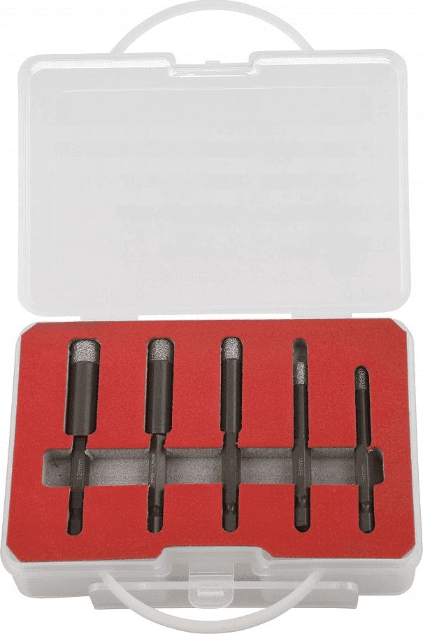 Pro-Line zestaw otwornic diamentowych 5-12mm, 5 sztuk 1/4" (27280)