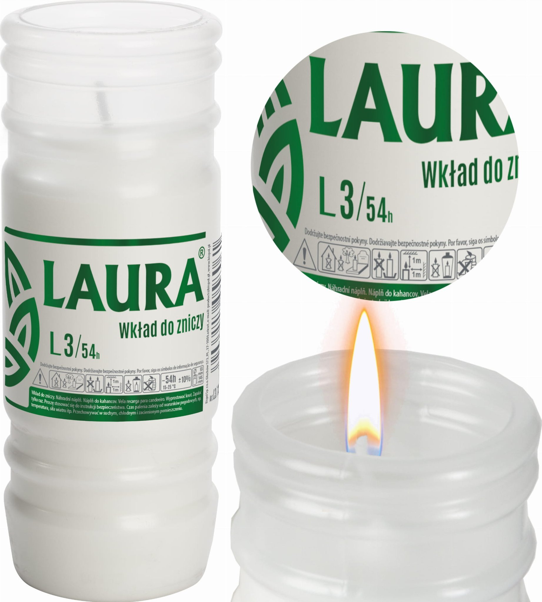 Bispol BISPOL - Wkład Zalewany Laura L3 - 1 szt.