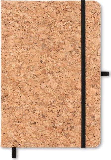 Upominkarnia Notatnik A5 z korkową okładką Czarny