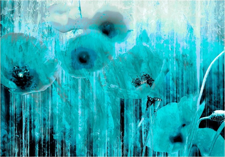 DecoNest Fototapeta - Turkusowe szaleństwo - 400X280