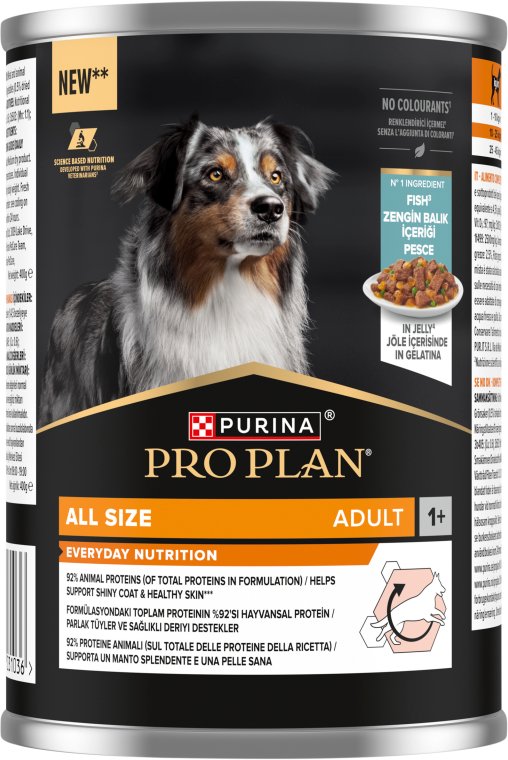 PURINA PRO PLAN ADULT Dog Ryba w galarecie 400gr