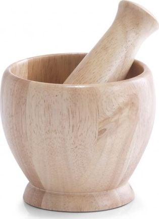 Zeller Zeller, Moździerz z drewna kauczukowego