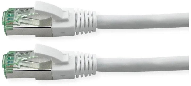 ROLINE RM S/FTP (PiMF) Patch Cord Cat.6A, biały, 0,5 m