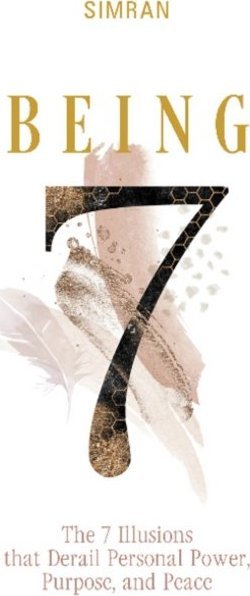 Being: The 7 Illusions That Derail Personal Power, Purpose and Peace (The Self-Realization Series, 2)