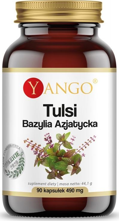 Yango Tulsi 90 Kaps. Yango Bazylia Azjatycka Ocimum Sanctum
