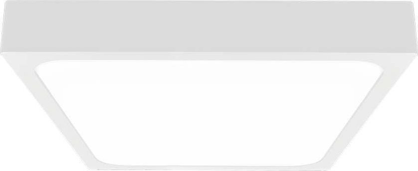 Lampa sufitowa V-TAC Plafon V-TAC 18W LED Kwadrat IP44 23x23cm Biały VT-8618W-SQ 6500K 1800lm