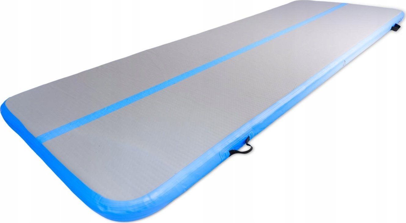 Spartan Sport Dmuchany materac gimnastyczny 103301 300 cm x 100 cm x 10 cm niebieski
