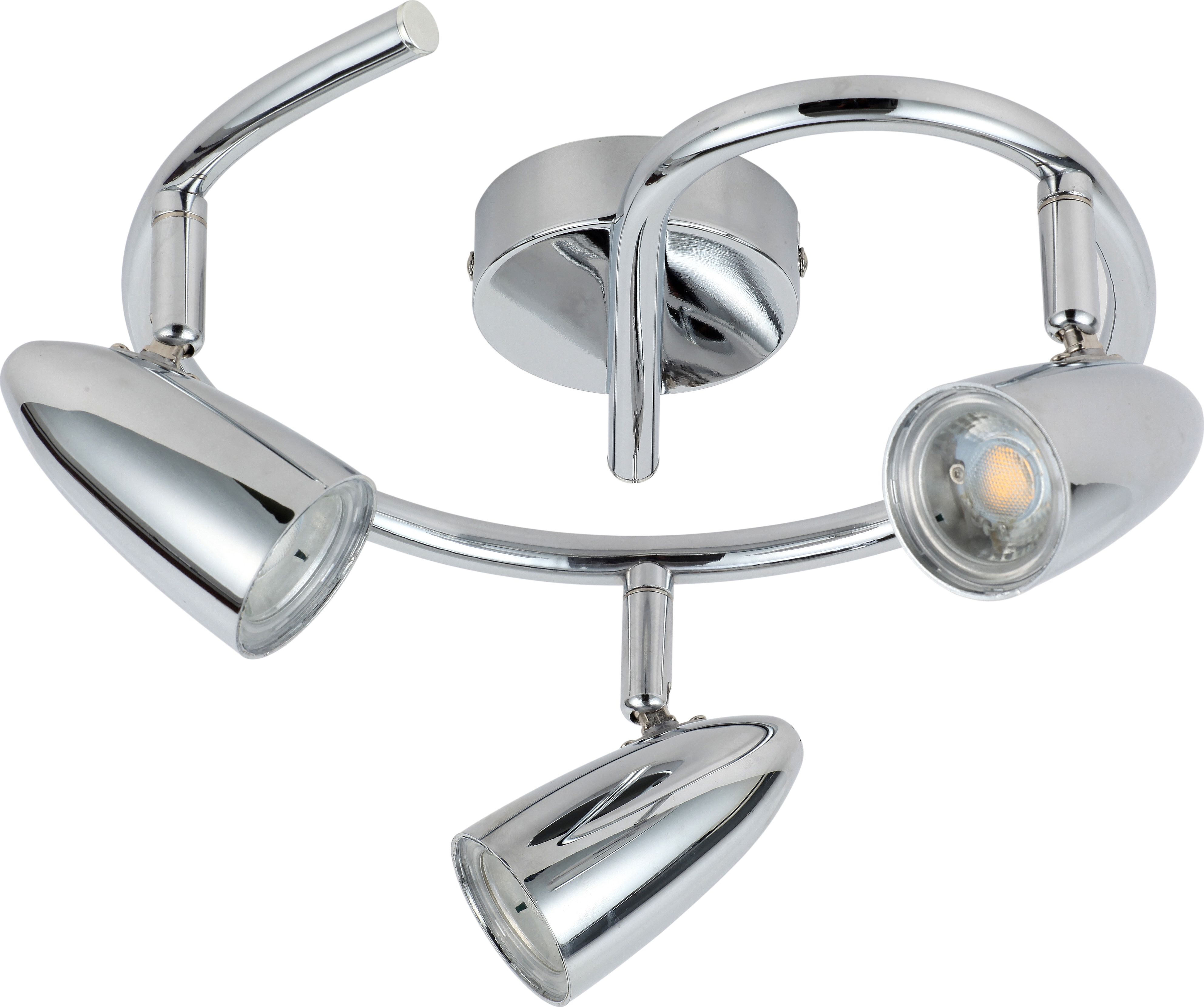 Lampa sufitowa Candellux Spot chromowany Candellux LIBERTY LED 93-49612