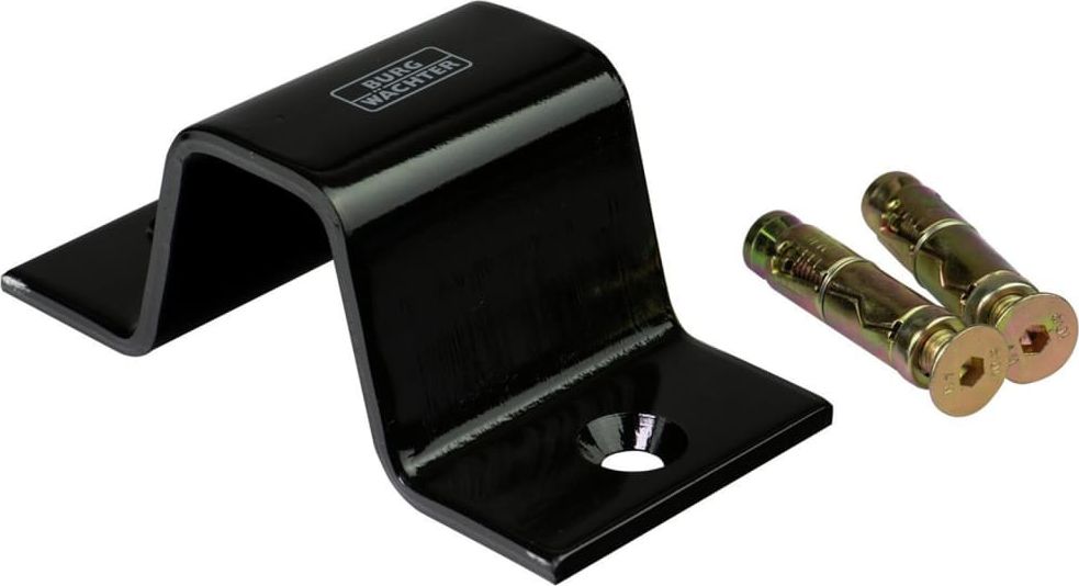 Burg-wachter Zapięcie rowerowe z kłódką SA 1280 SB, czarne