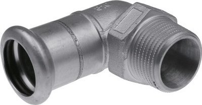 KAN-therm Kolano z GZ KAN-therm Inox - 22 x 3/4"