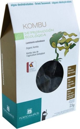 Porto Muinos ALGI MORSKIE SUSZONE - KOMBU BIO 25 g - PORTO MUINOS