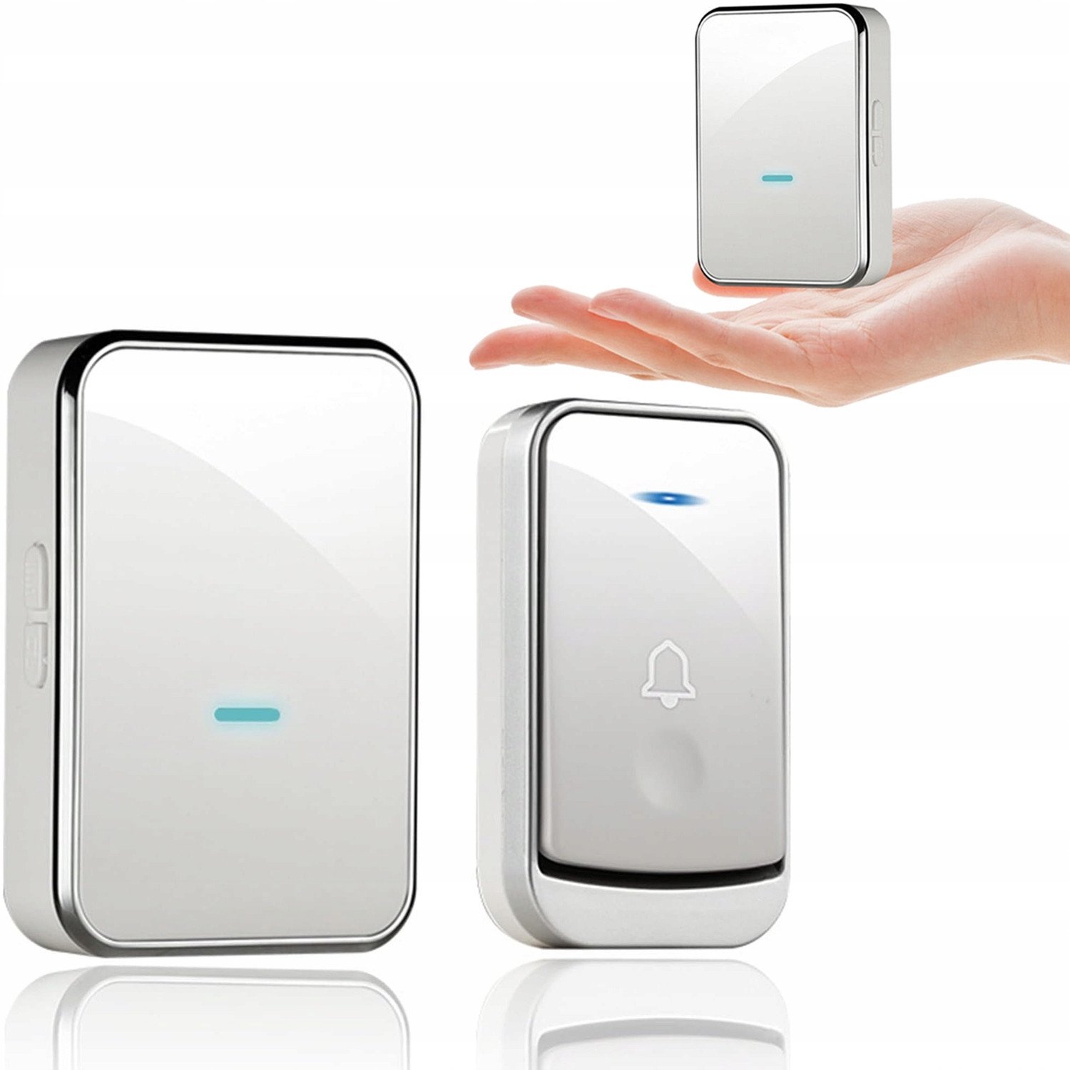 DZWONEK BEZPRZEWODOWY DO DRZWI DO FURTKI NA BATERIE WODOODPORNY ZEWNĘTRZNY