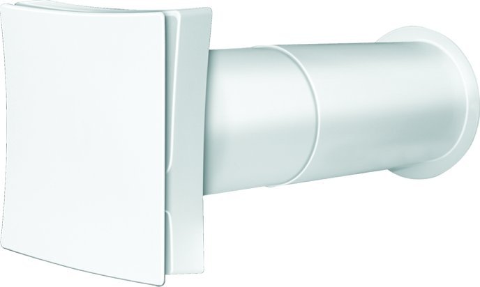 Vents Nawiewnik z kratką regulacyjną wewnętrzną i kratką okrągłą PS 100WH