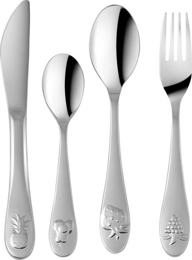 Vialli Design Zestaw sztućców dziecięcych Frutti 4-szt. 28241