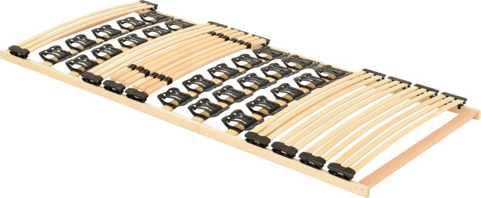 vidaXL Rama łóżka z 38 listwami, 80x200 cm