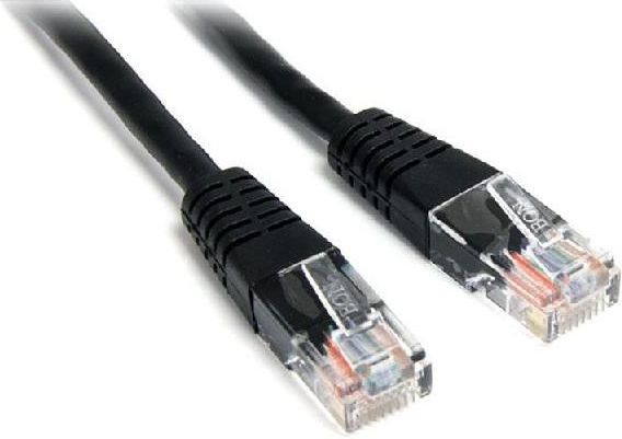 Lynx CS Patchcord, Cat6, UTP, 1m, czarny (PK-UTP6-010-BLK)