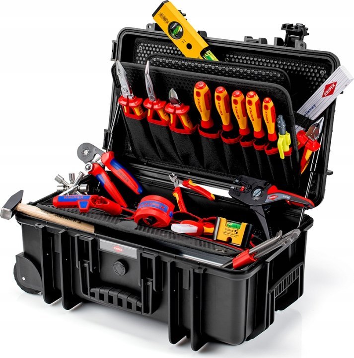 Zestaw narzędzi Knipex WALIZKA NARZÄDZIOWA 'ROBUST26' DLA ELEKTRYKÃW, 23CZ.