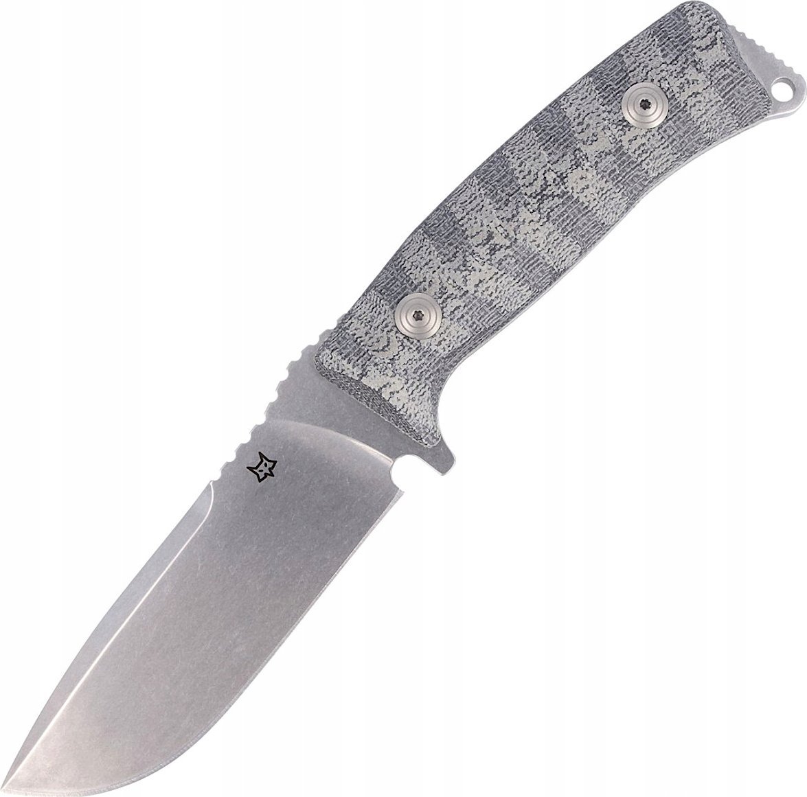 Fox Nóż FOX Pro Hunter Black Micarta, Stone Washed (FX-131 MBSW)