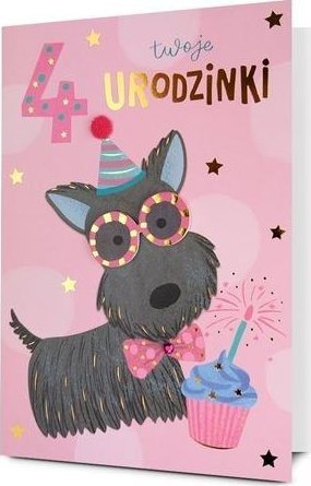 Pan Dragon Karnet B6 Urodziny 4