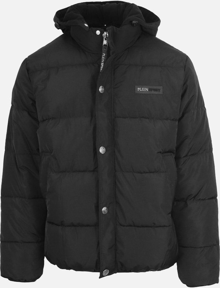 Kurtka męska Plein Sport Markowa kurtka Plein Sport model UPPS106P kolor Czarny. Odzież męska. Sezon: Cały rok 48