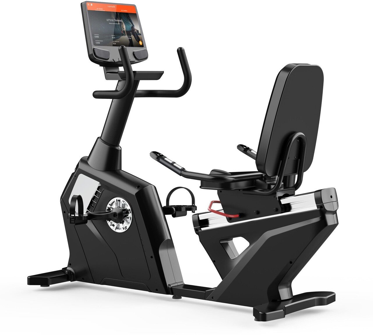 Rower Treningowy Elektromagnetyczny Poziomy Gymost R11 V5 TFT 15.6