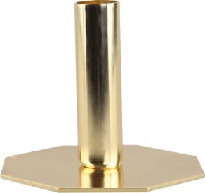 Tajemniczy ogród Świecznik stołowy miedziany złoty mały