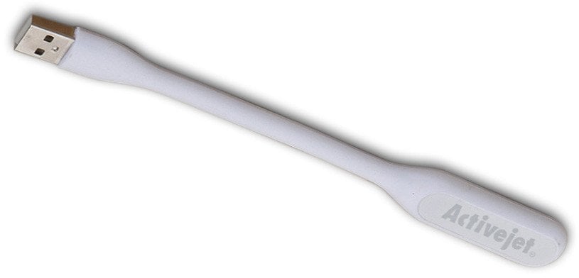 Activejet Lampka do komputera czytania USB 5V Biała