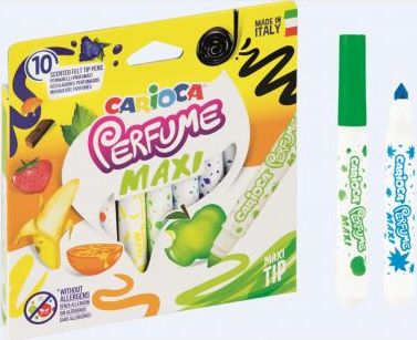 Carioca Pisaki zapachowe Perfumowane Maxi 10 kolorów