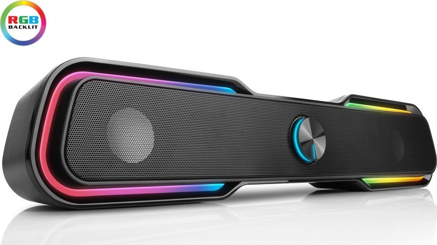 Głośniki komputerowe Real-El Głośnik komputerowy Soundbar REAL-EL S-180 RGB
