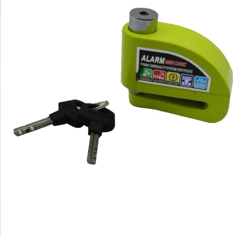 Hulajnoga elektryczna INOPARTS Blokada DISC LOCK Tarczy Hamulcowej Alarm do Xiaomi M365 / PRO / PRO 2 - Zielony