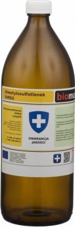 Biomus Dimetylosulfotlenek DMSO butelka szklana 1L BIOMUS